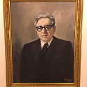 Shimon Agranat President of the Supreme court 1965-75 Oil on canvas 100x80